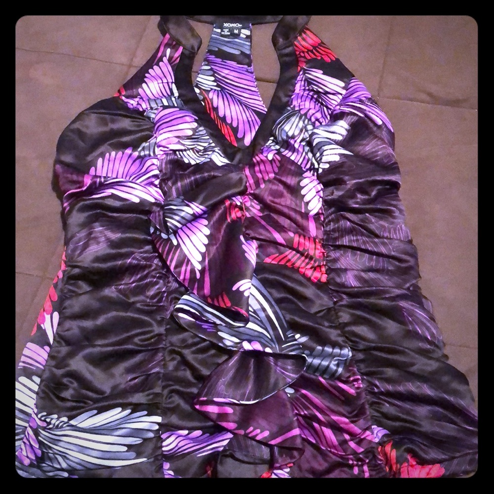 Pretty ruffled top ( never worn) from XOXO